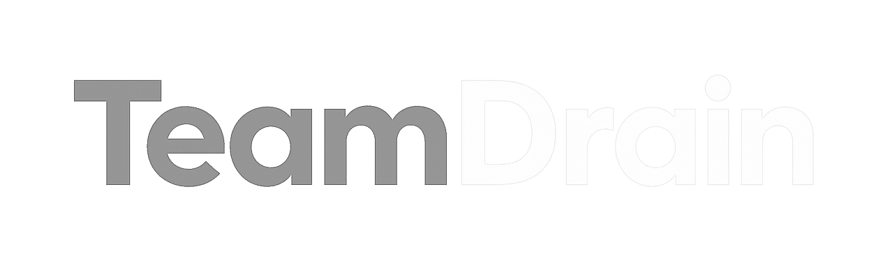 teamdrain logo upscaled transparent light greyscale
